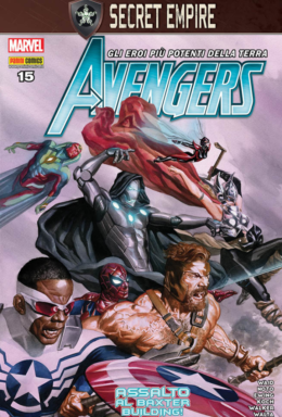 Copertina di Avengers n.90 – Assalto al Baxter Building!
