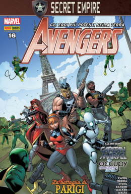 Copertina di Avengers n.91 – La battaglia di Parigi