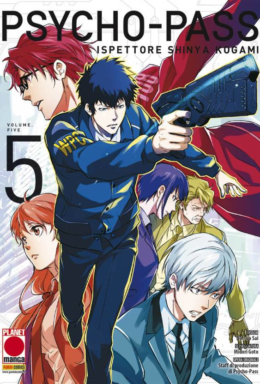 Copertina di Psycho-Pass – Ispettore Shinya n.5 – Manga Life 26
