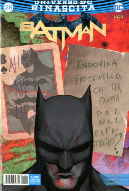 Copertina di Batman n.26 – Rinascita