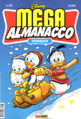 Copertina di Mega Almanacco Disney n.13 – Gennaio 2018