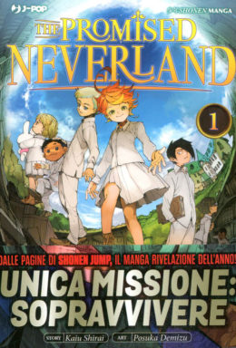 Copertina di The Promised Neverland n.1