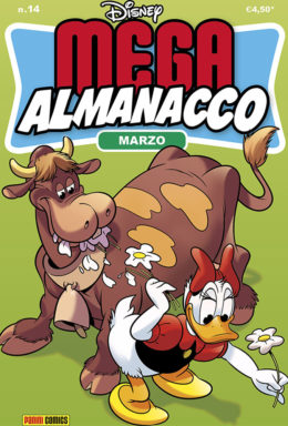 Copertina di Mega Almanacco Disney n.14 – Marzo 2018