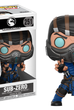 Copertina di Funko Mortal Kombat Pop Vinile Games Sub-zero n.251