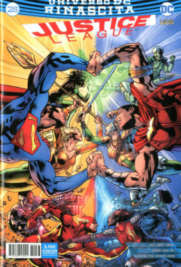 Copertina di Justice League n.25 – Rinascita – Serie regolare 83