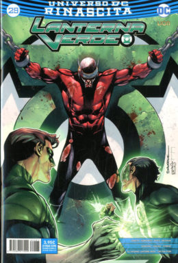 Copertina di Lanterna Verde n.29 – Rinascita – Serie regolare 107
