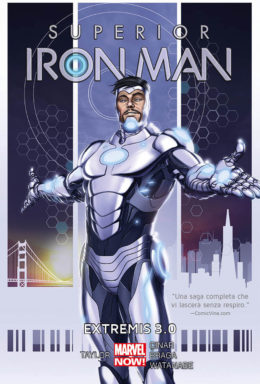 Copertina di Superior Iron Man – Extremis 3.0 – Marvel Collection