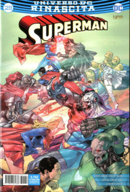 Copertina di Superman n.29 – Rinascita – Serie regolare 144