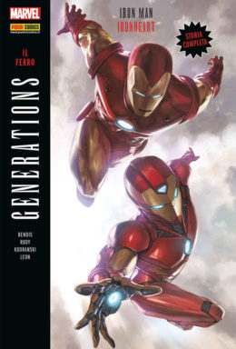 Copertina di Generations n.6 – Iron Man & Ironheart – Il ferro