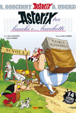 Copertina di Asterix n.32 di 35 – Tra Banchi…E Banchetti