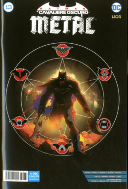 Copertina di Batman Cavaliere Oscuro n.13 – Metal – Serie Regolare 67