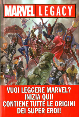 Copertina di Marvel Legacy – Le Origini Dei Supereroi