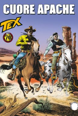 Copertina di Tex n.691 – Cuore Apache