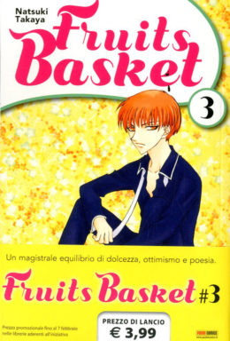 Copertina di Fruits Basket n.3 – Manga Kiss 40