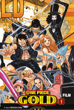 Copertina di One Piece Gold Anime Comics n.1