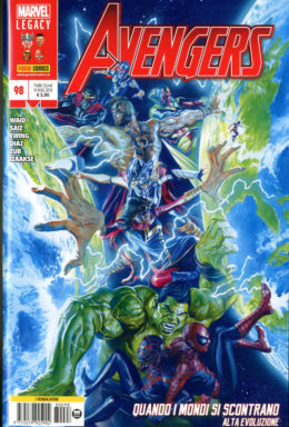 Copertina di Avengers n.98 – Marvel Legacy Avengers
