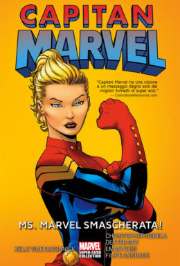 Copertina di Capitan Marvel n.1 – Ms. Marvel smascherata – Marvel Supersized Collection