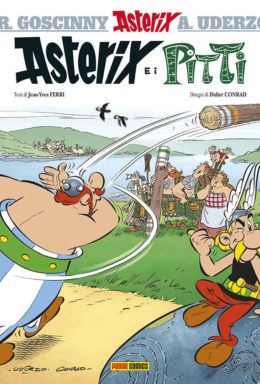 Copertina di Asterix e i Pitti – numero 35 della serie