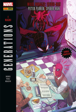 Copertina di Generations n.9 – Miles Morales: Spider-Man – Peter Parker: Spider-Man