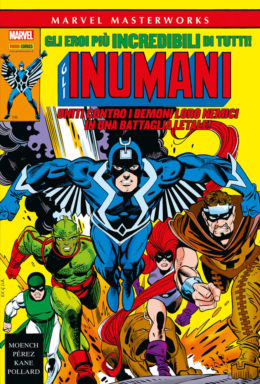 Copertina di Marvel Masterworks 73 – Gli Inumani n.2