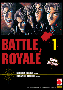 Copertina di Battle Royale n.1