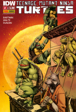 Copertina di Teenage Mutant Ninja Turtles n.2