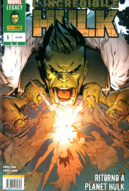 Copertina di Il Fichissimo Hulk n.5 – Ritorno a Planet Hulk