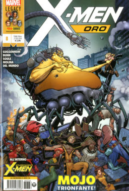 Copertina di X-men Oro n.8 – Serie Regolare n.336