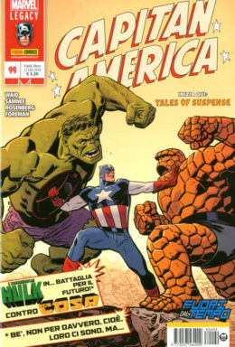 Copertina di Capitan America n.99 – Fuori dal tempo