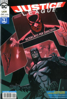 Copertina di Justice League n.34 – Rinascita – Serie Regolare 92