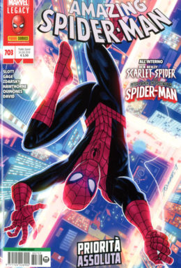 Copertina di Spider-Man Uomo Ragno n.703 – Priorità assoluta