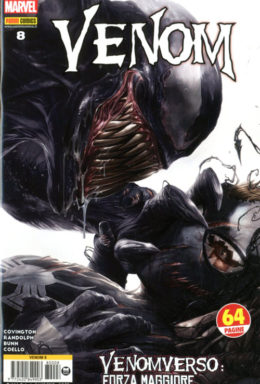 Copertina di Venom n.8 – Venomverso: Forza Maggiore