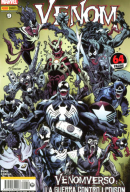 Copertina di Venom n.9 – Venomverso: la guerra contro i poison