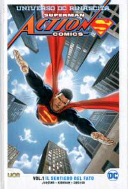 Copertina di Superman Action Comics n.1 – Rebirth – Il sentiero del fato