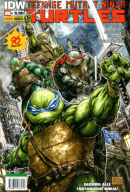 Copertina di Teenage Mutant Ninja Turtles n.38