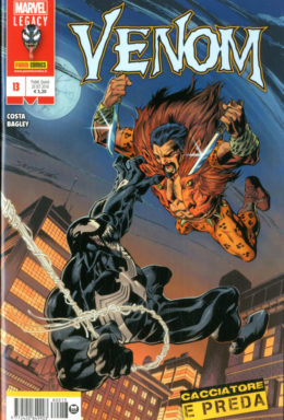 Copertina di Venom n.13 – Cacciatore e preda