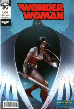 Copertina di Wonder Woman n.39 Rinascita – Serie Regolare 71