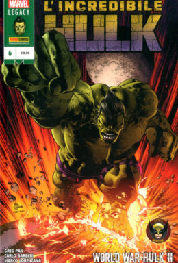 Copertina di Incredibile Hulk: World War Hulk n.2