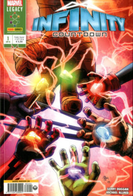 Copertina di Infinity Countdown n.1 (di 6) – Marvel Miniserie 204