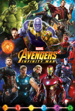 Copertina di Avengers Infinity War Maxi Poster