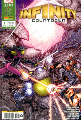 Copertina di Infinity Countdown n.3 (di 6) – Marvel Miniserie 206