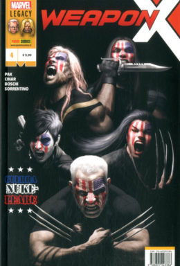 Copertina di Weapon X n.4