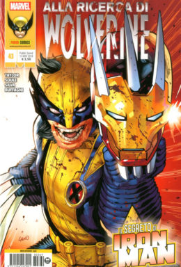 Copertina di Wolverine n.369 – Wolverine 43: Il segreto di Iron Man