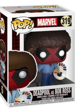 Copertina di Deadpool as Bob Ross – Marvel – Funko Pop 319