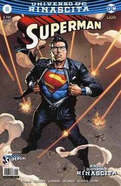 Copertina di Superman n.5 – Rinascita