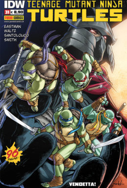 Copertina di Teenage Mutant Ninja Turtles n.31
