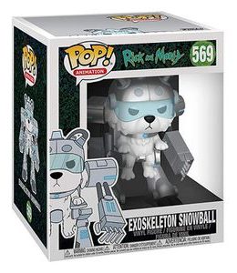 Copertina di Exoskeleton Snowball – Rick and Morty – Funko Pop 569