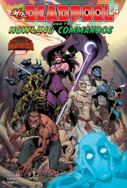 Copertina di Deadpool 59 – Deadpool Presenta: Mrs. Deadpool e I Terribili Howling Commandos 4