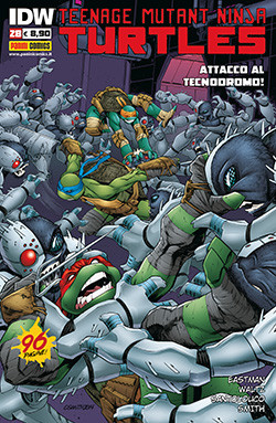 Copertina di Teenage Mutant Ninja Turtles n.28