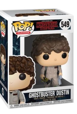 Copertina di Ghostbuster Dustin – Stranger Things – Funko Pop 549